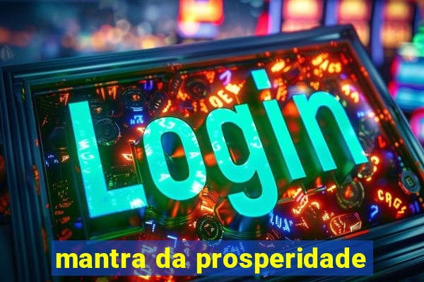 mantra da prosperidade